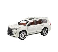 HUIPENPP Decoration Diecast Metal Alloy Car Model Scale 1:24 For Lexus LX570(White)