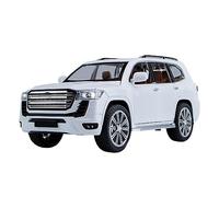HUIPENPP Decoration Diecast Metal Alloy Car Model Scale 1:24 For Toyota Land Cruiser LC300(White)