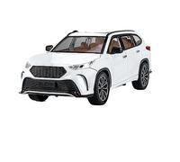 HUIPENPP Decoration Diecast Metal Alloy Model Car Scale 1:24 For Toyota CROWN(White)