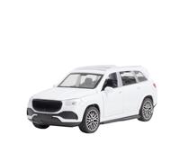 HUIPENPP Decoration Diecast Metal Alloy Model Car Scale 1:32 For Benz GLS63(White)