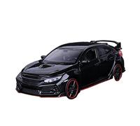 HUIPENPP Decoration Diecast Vehicles Metal Car Model 1:32 For CIVIC TYPE-R(Black)