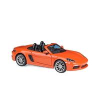 HUIPENPP Decoration For Porsche 718 Alloy Sports Car Model Diecast Metal Racing Car Model 1:24(Orange)