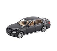 HUIPENPP Decoration Metal Car Alloy Diecast Car Model 1:32 For Toyota Crown(Black)