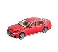 HUIPENPP Decoration Metal Car Alloy Diecast Car Model 1:32 For Toyota Crown(Red)