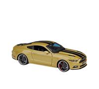 HUIPENPP Decoration Static Die-cast Car Model Alloy Car 1:24 For Ford Mustang 2015(Brown)