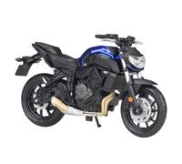 HUIPENPP Desktop Decoration Alloy Diecast Metal Motorcycle Model Scale 1:18 For YAMAHA MT-07 Collection Display