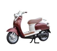 HUIPENPP Desktop Decoration Alloy Diecast Metal Motorcycle Model Scale 1:18 For YAMAHA Vino YJ50R 1999 Collection Display(Brown)