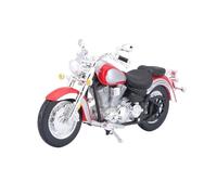 HUIPENPP Desktop Decoration Alloy Motorcycle Model Diecast Metal Motorcycle Model Scale 1:18 For Yamaha Road Star Collection Display