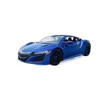 HUIPENPP Die-Cast Alloy Car Model 1:24 For Acura NSX 2018 Collection Decoration(Blue)