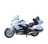 HUIPENPP Die Cast Metal Motorcycle Model Scale 1:18 For Gold Wing 2020(White)