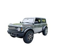 HUIPENPP Die-casting Alloy Car Model 1:24 For Ford Bronco Badlands 2021 Collection Decoration(Titanium)