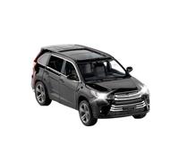 HUIPENPP Diecast Metal Alloy Model Car Scale 1:32 For Toyota Highlander Collection Decoration(Titanium)