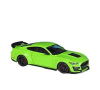 HUIPENPP for desktop decoration Alloy Car Model Diecast Metal Car Model 1:24 For Ford For Mustang Shelby GT500 Collectible Ornaments(Green)