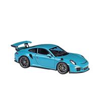 HUIPENPP for desktop decoration Alloy Car Model Diecast Metal Car Model 1:24 For Porsche 911 GT3 RS Collectible Ornaments(Blue)