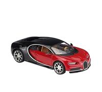 HUIPENPP for desktop decoration Alloy Car Model For Bugatti Chiron Diecast Metal Car Model 1:24 Collectible Ornaments(Red)