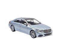 HUIPENPP for desktop decoration Alloy Die Cast Metal Car Model 1:24 For Benz S-Class Collectible Ornaments(Silver)