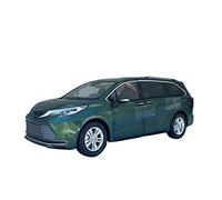 HUIPENPP for desktop decoration Die-casting Alloy Car Model Ornaments 1:18 For Toyota Sienna Collectible Ornaments(Green)