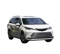 HUIPENPP for desktop decoration Die-casting Alloy Car Model Ornaments 1:18 For Toyota Sienna Collectible Ornaments(White)