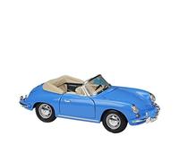HUIPENPP for desktop decoration Diecast Alloy Model Car Door Open Rotation Static Model 1:18 For Porsche 356B Collectible Ornaments