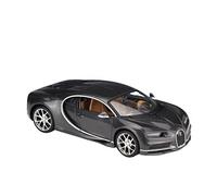 HUIPENPP for desktop decoration For Bugatti Chiron Diecast Scale Metal Car Alloy Model Car 1:24 Collectible Ornaments(Titanium)