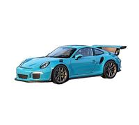 HUIPENPP for desktop decoration For Porsche 911 GT3 RS Alloy Car Model Car Decoration Die Casting Model 1:24 Collectible Ornaments(Blue)