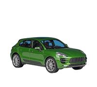 HUIPENPP for desktop decoration For Porsche Turbo SUV Scale Model Die Cast Metal Car 1:24 Collectible Ornaments(Green)