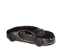 HUIPENPP for desktop decoration Static Model Die Cast Alloy Car Model 1:18 For Bugatti Chiron Collectible Ornaments(Black)