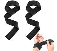 huipinghu 2 Pcs Weight Lifting Straps, Powerlifting Deadlifting, Anti Slip Hand Bar Grip, Neoprene Wrist Support, Heavy Duty Weightlifting Bodybuilding Workout