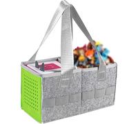huipinghu Carrying Bag for Toniebox Starter Set and Accessories Storage Bag, Toniebox Audio Player Felt Organizer Bag, Carrying Case Bag for Toniebox & Accessories with Handle for Toniebox (Green)