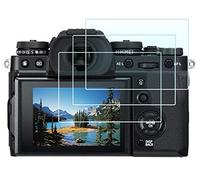 HUIPUXIANG XT3 Screen Protector for Fuji Fujifilm X-T3 Camera(for Accessories),0.3mm High Definition 9H Hardness Optical LCD Premium Glass Protective Cover [3+1 Pack]