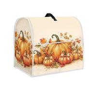 HUISEFOR Fall Pumpkin Mixer Cover for Kitchen Aid 6-8 Qt Mixer Small Appliance Dust Covers Universal for Air Fryers, Coffee Makers, Bow Decoration for Home Gift for Friends