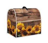 HUISEFOR Stand Mixer Cover Compatible with Kitchen Aid Mixer, Cute Sunflower Kitchen Appliance Dustproof Covers with Accessories Pockets, Fits All Tilt Head & Bowl Lift Models Mixers