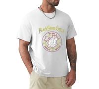 HUISHIJIA Black Stone Cherry Bullseye Men's Fashion T-Shirt White XXL