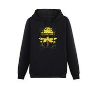 HUISHIJIA fashion Coheed Cambria Dissect Hoodies Pullover Long Sleeve Sweatshirts Black 3XL