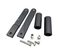 HUISI 2009-2012 Motorcycle No Cut Frame Sliders Crash Falling Protection Fit For CBR600RR CBR 600RR 600 RR 2009 2010 2011 2012(Black)