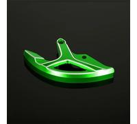 HUISI Electric Bicycle CNC Rear Brake Disc Guard Guide Protector Cover Fit For Sur-ron SUR RON SURRON Storm Bee (Size : Green)