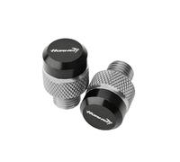 HUISI Fit For CB750 CB 750 HORNET 2023 Motorcycle Accessories M10*1.25 CNC Aluminum Mirror Hole Plugs Screws Bolts Covers(Silver)