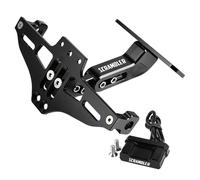 HUISI Fit For Ducati Scrambler 400 800 1100 797 Icon Dark Desert Sled Rear License Plate Holder Bracket Tail Tidy Fender Eliminator Kit(Black)