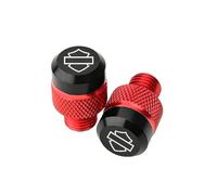 HUISI Fit For Harley Pan America ADV 1250 PA1250 PANAMERICA Special Mototcycle CNC Accessories M10*1.25 Mirror Hole Plugs Screws Bolts(Red)