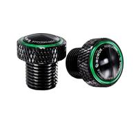 HUISI Fit For Kawasaki Z650 Z750 Z800 Z900 Z900RS SE Z1000SX Z250 Z300 Z400 Motorcycle Accessories Aluminum Mirror Hole Plugs Screws Bolts(Green)