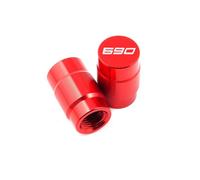 HUISI Fit For KTM 690 SMC R Duke 690 690SMC-R 690duke 2009-2016 2019 2020 2021 2022 Motorcycle M10 Swingarm Spools Slider Stand Screw 2PCS(Valve caps-red)