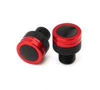 HUISI Fit For Moto Guzzi V85TT V100 Mandello V7 Stone V85 TT Bobber Breva 850 1100 1200 Motorcycle CNC Mirror Hole Plugs Screws Bolt(Red No logo)