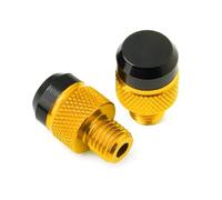 HUISI Fit For QJMOTO QJ SRT 800 800X 800SX SVT 650 X SRT700 SRT 800 700 650 550 Accessories M10*1.25 CNC Mirror Hole Plugs Screws Bolt(Gold)