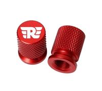 HUISI Fit For Royal Enfield Bullet/Meteor/Classic 350 500 Interceptor 650 Continental GT 535 Himalayan 400 411 Motorcycle Tire Valve Caps(Red)