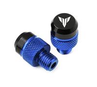 HUISI Fit For YAMAHA MT-07 FAZER MT Motorcycle M10*1.25 Aluminum Screws Bolts Mirror Hole Plugs Cap(A Blue)