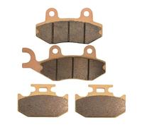 HUISI Fit For Yamaha TTR250 Motorcycle Sintered Front & Rear Brake Pads