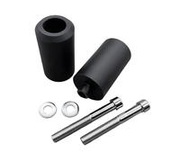 HUISI Fit For Yamaha YZF 600 600R Thundercat 1996-2007 Frame Slider Anti Crash Frame Falling Protectors Parts Caps Black/Carbon Fibre Look(Black)