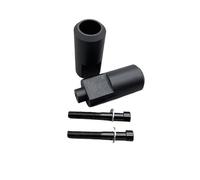 HUISI Fit For Yamaha YZF R1 YZFR1 YZF-R1 2004 2005 2006 Motorcycle Parts Carbon No Cut Frame Sliders Crash Falling Protector(Black)