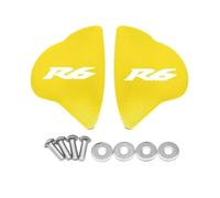 HUISI Fit For YZF-R6 R6 2017-2023 2024 Windscreen Rear Mirror Hole Cover Driven Eliminators Cap Motorcycle Accessories(Glod)