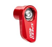 HUISI Motorcycle Accessories Aluminum Front Rear Wheel ABS Sensor Protection Fit For Triumph Scrambler 400X 400 X Speed 2023 2024(Red-Speed)